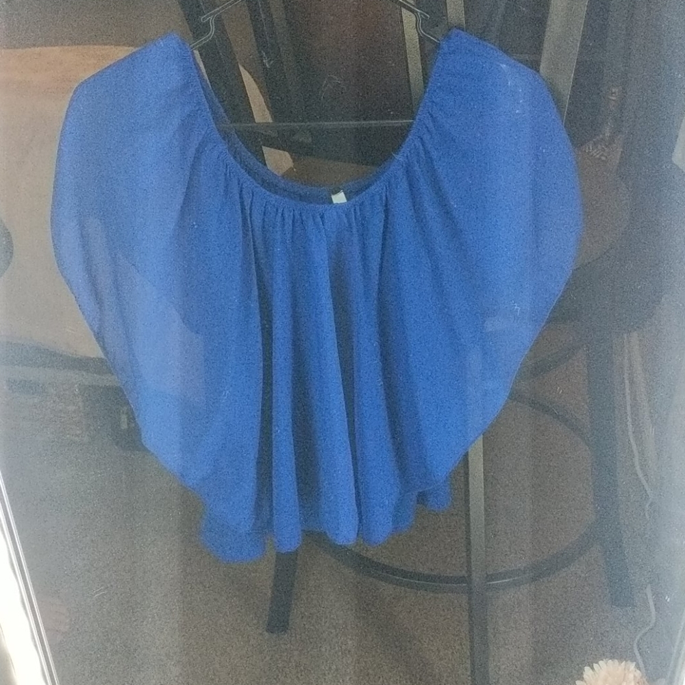Strapless Flowy Blouse